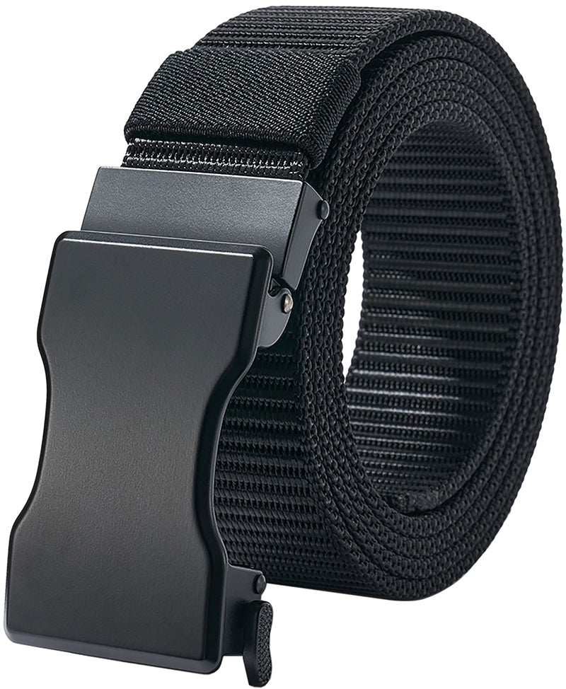 LionVII Ratchet Belts for Men, 1 3/8" Slide Belt with Automatic Buckle for Men Dress, Adjustable Trim to Fit 28-49" Waist