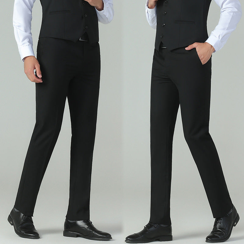 LionVII Gabardine Slim Leg Dress Pant