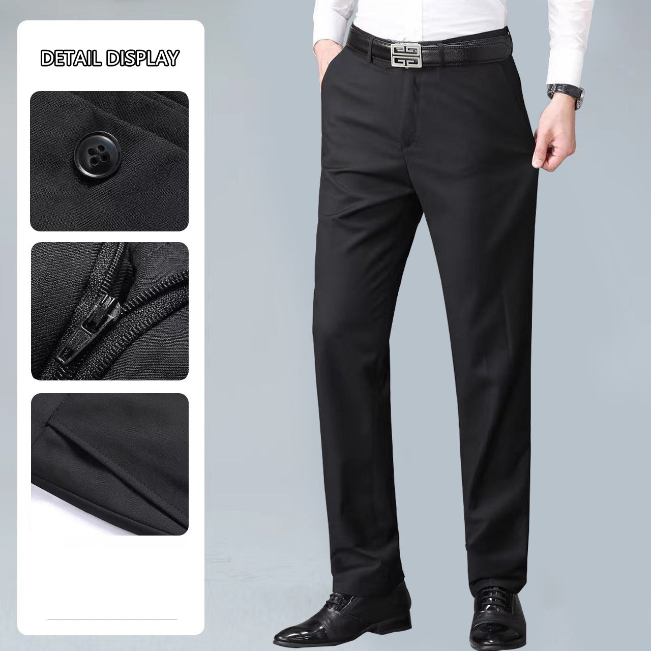 LionVII Gabardine Slim Leg Dress Pant