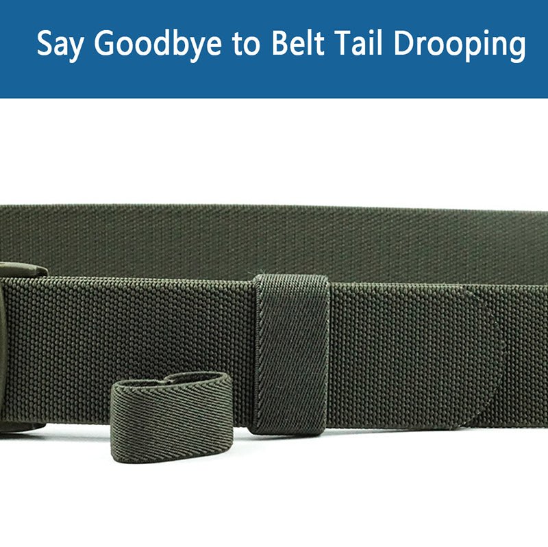 7 Pcs Elastic Belt Loops Exclusive Belt Rings to Prevent Excessive Trouble (7 Colors) - LionVII