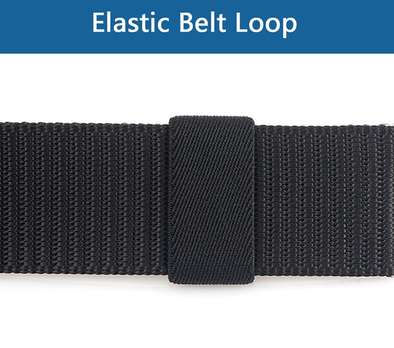 7 Pcs Elastic Belt Loops Exclusive Belt Rings to Prevent Excessive Trouble (7 Colors) - LionVII