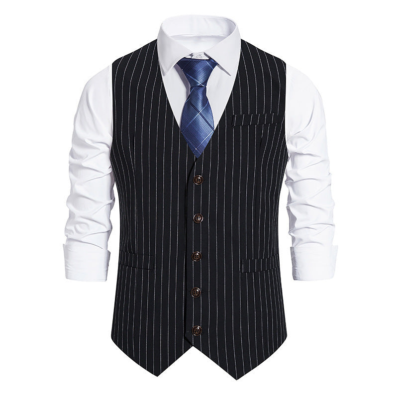 LionVII Men's Suit Vest Business Formal Dress Waistcoat Vest