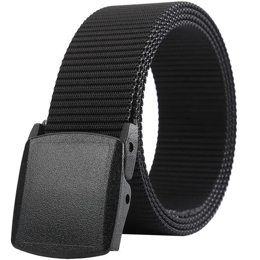 LionVII Mens Belts Web with Plastic Buckle Breathable for Work Travel, Trim to Fit 28-49' Waist. - Product Features:1,Corrosion resistance, Oxidation resistance;2,Strong strap(twice as strong as the - LionVII Professional Gear