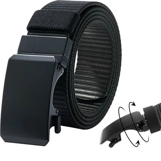 Ratchet Belts Rotatable Buckle, 2 Colors in 1 Double-sided 1 3/8' Nylon Strap, Trim to Fit 27- 46'Waist - Product Features:1,Corrosion resistance, Oxidation resistance;2,Strong strap(twice as strong as the - LionVII Professional Gear