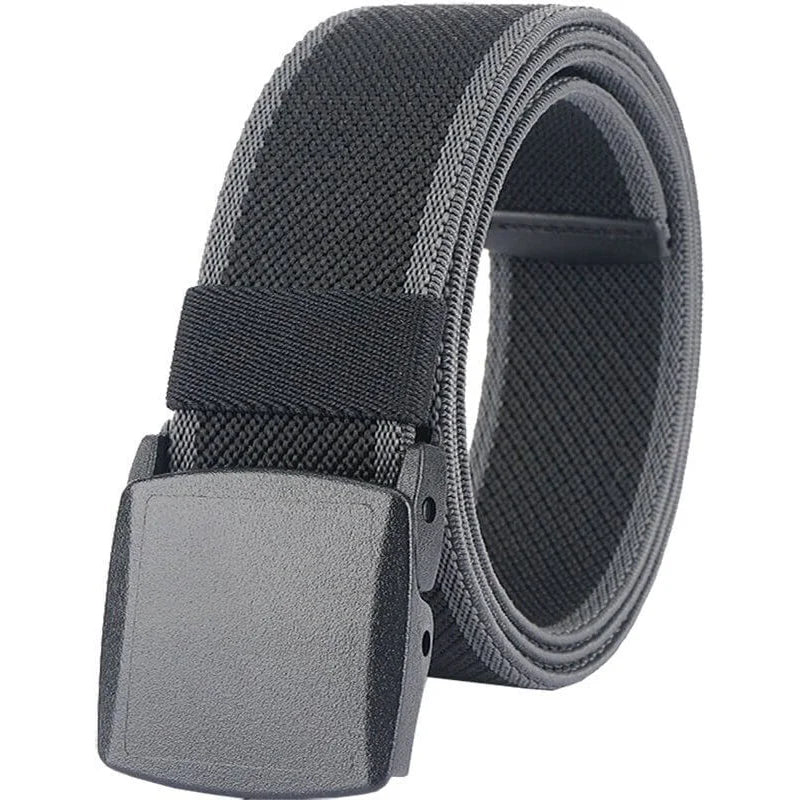 LionVII Men's Elastic Stretch Belts with YKK Plastic Buckle for Travel Work Sports, Trim to Fit 27-46' Waist - Product Features:

Corrosion resistance, Oxidation resistance;

High-tensile Elastic Polyester (supp - LionVII Professional Gear