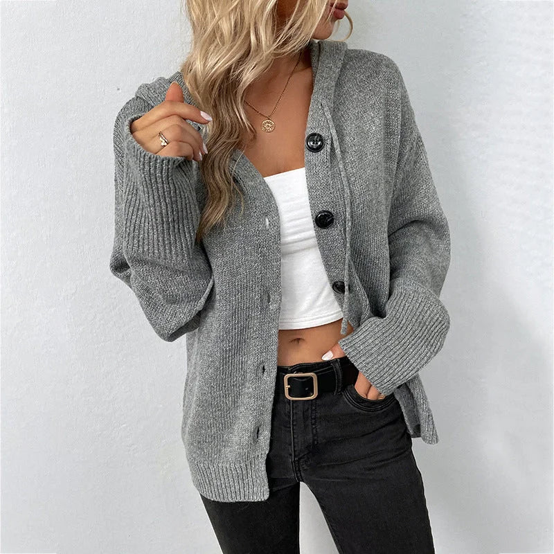 LionVII Hooded Sweater Women's Knitted  Coats -  - LionVII Professional Gear