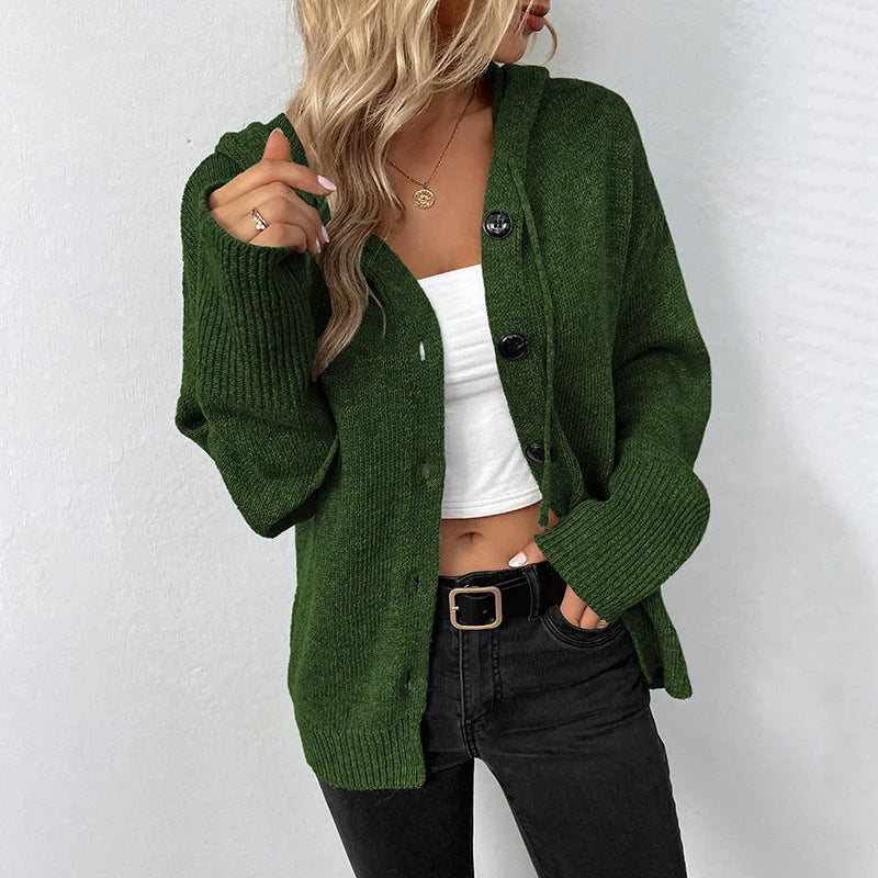 LionVII Hooded Sweater Women's Knitted  Coats -  - LionVII Professional Gear