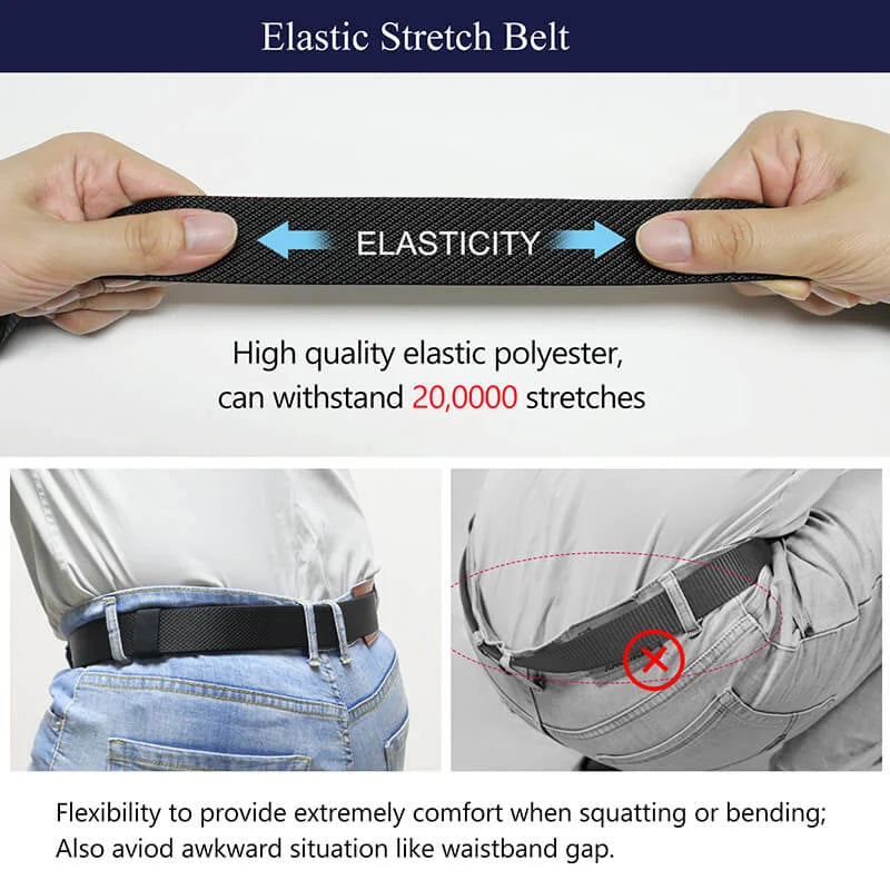 LionVII Ratchet Elastic Stretch Belts LionVII Ratchet Elastic Stretch Belts