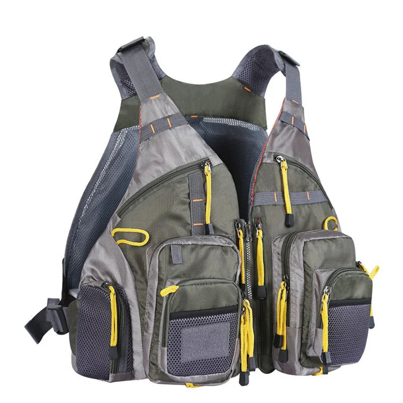 LionVII Fishing Vests Adjustable Size with Multiple Pockets -  - LionVII Professional Gear