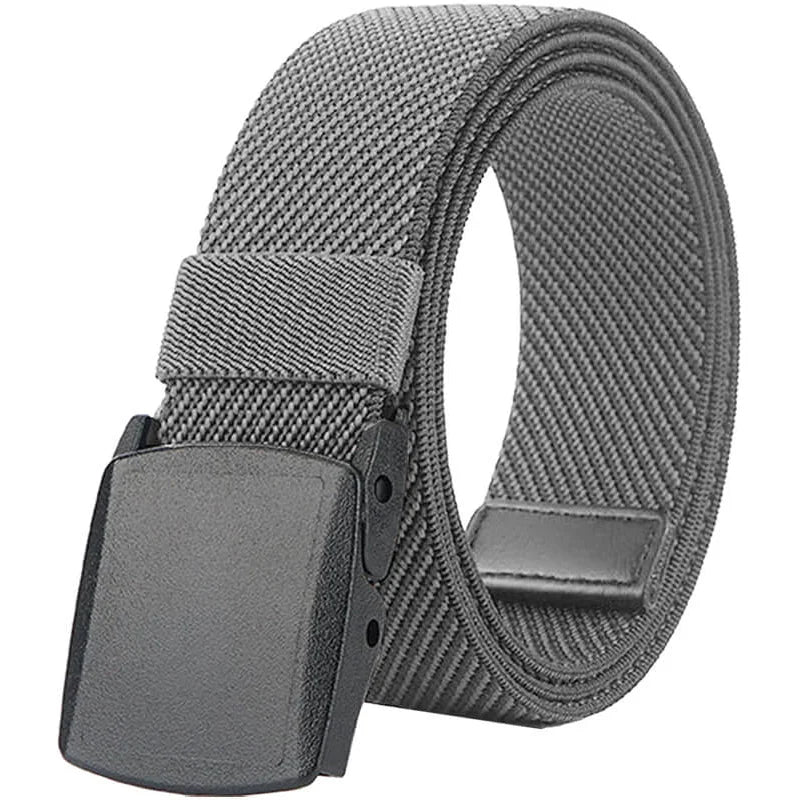 LionVII Men's Elastic Stretch Belts for Men Women with No Metal Plastic Buckle, Trim to Fit 28-49' Waist - Product Features:
1,Corrosion resistance, Oxidation resistance;
2,Strong elastic braided canvas fabr - LionVII Professional Gear