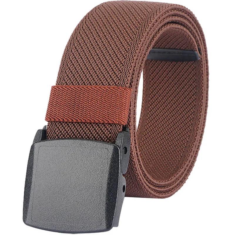 LionVII Men's Elastic Stretch Belts with Plastic Buckle for Outdoor, Fit 27-46' Waist - Product Features:
1,Corrosion resistance, Oxidation resistance;
2,Strong elastic braided canvas fabr - LionVII Professional Gear
