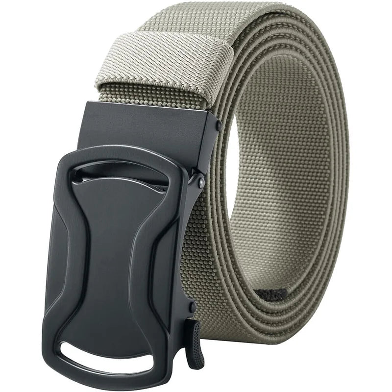 LionVII Elastic Ratchet Men Belts, 1 3/8' Stretch Belt with Automatic Buckle for Men, Adjustable Trim to Fit 28-49' Waist - Exquisite craftsmanship make it more valuable.
This ratchet elastic belt for men is durable comfor - LionVII Professional Gear