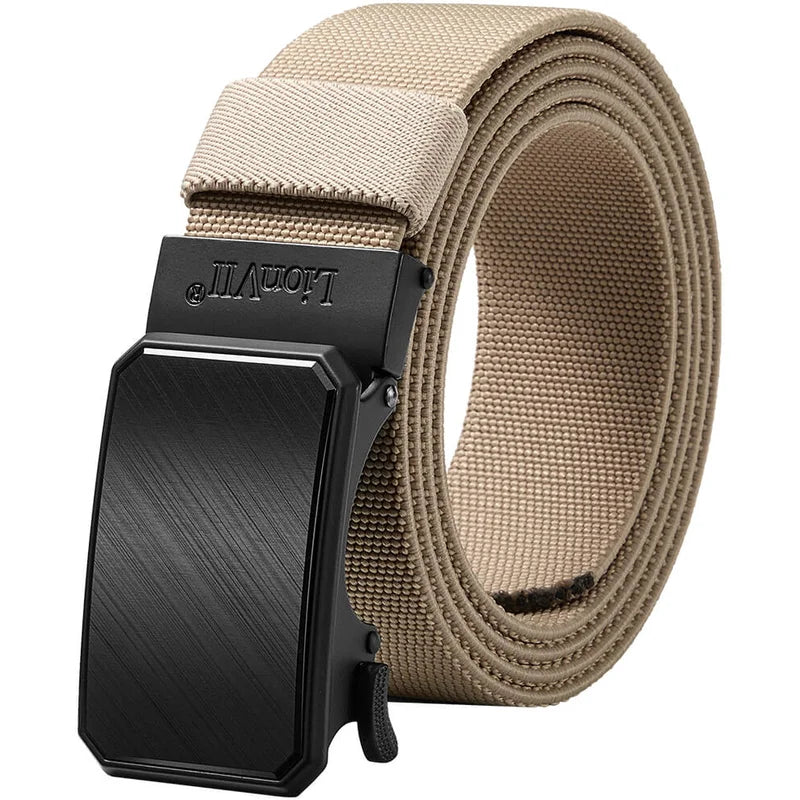 LionVII Ratchet Elastic Stretch Belts, 1 3/8' Belt for Men with Automatic Buckle for Men, Adjustable Trim to Fit 28-49' Waist - Make life enjoyble!
Elevate Your Style with LionVII
Upgrade your wardrobe with the LionVII Men's Ra - LionVII Professional Gear