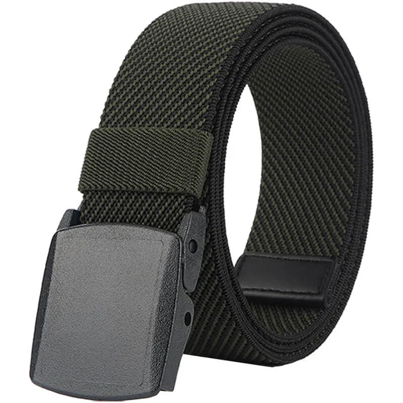 LionVII Men's Elastic Stretch Belts for Men Women with No Metal Plastic Buckle, Trim to Fit 28-49' Waist - Product Features:
1,Corrosion resistance, Oxidation resistance;
2,Strong elastic braided canvas fabr - LionVII Professional Gear
