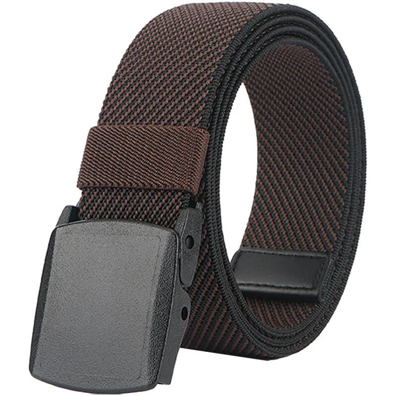 LionVII Men's Elastic Stretch Belts for Men Women with No Metal Plastic Buckle, Trim to Fit 28-49' Waist - Product Features:
1,Corrosion resistance, Oxidation resistance;
2,Strong elastic braided canvas fabr - LionVII Professional Gear
