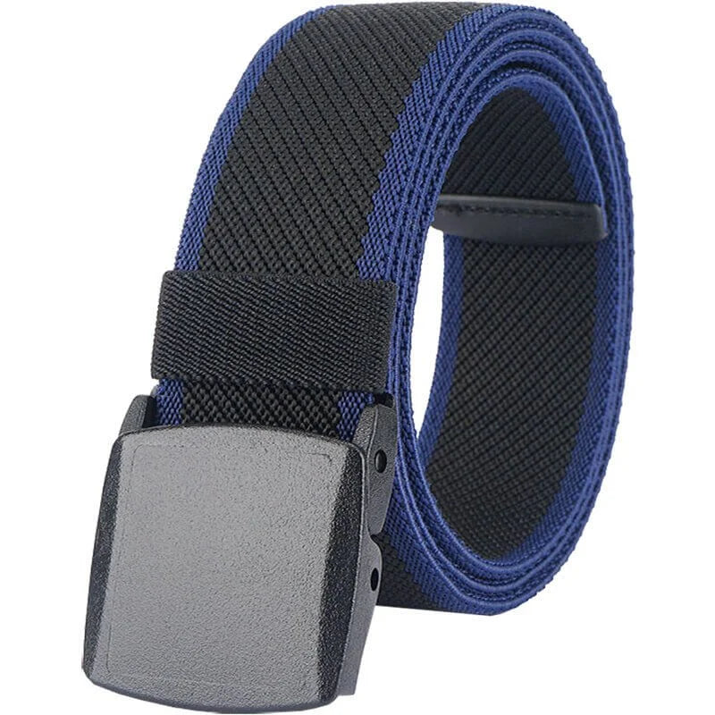 LionVII Men's Elastic Stretch Belts with YKK Plastic Buckle for Travel Work Sports, Trim to Fit 27-46' Waist - Product Features:

Corrosion resistance, Oxidation resistance;

High-tensile Elastic Polyester (supp - LionVII Professional Gear