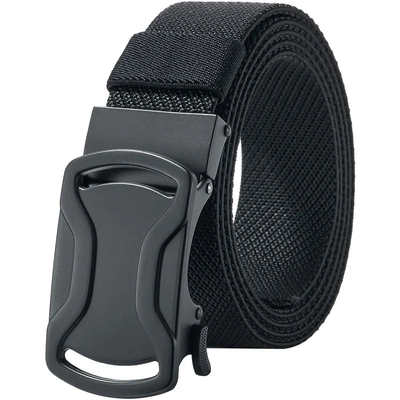 LionVII Elastic Ratchet Men Belts, 1 3/8' Stretch Belt with Automatic Buckle for Men, Adjustable Trim to Fit 28-49' Waist - Exquisite craftsmanship make it more valuable.
This ratchet elastic belt for men is durable comfor - LionVII Professional Gear