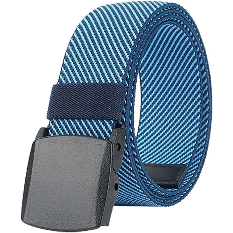 LionVII Men's Elastic Stretch Belts for Men Women with No Metal Plastic Buckle, Trim to Fit 28-49' Waist - Product Features:
1,Corrosion resistance, Oxidation resistance;
2,Strong elastic braided canvas fabr - LionVII Professional Gear