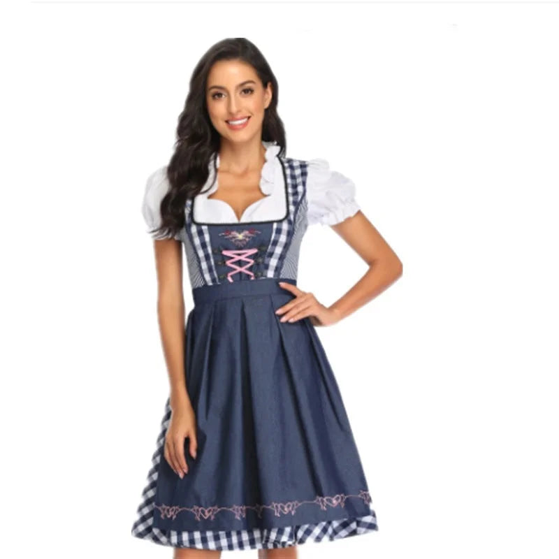 LionVII Folk Costumes for Women Bavarian Traditional Ethnic Costumes -  - LionVII Professional Gear