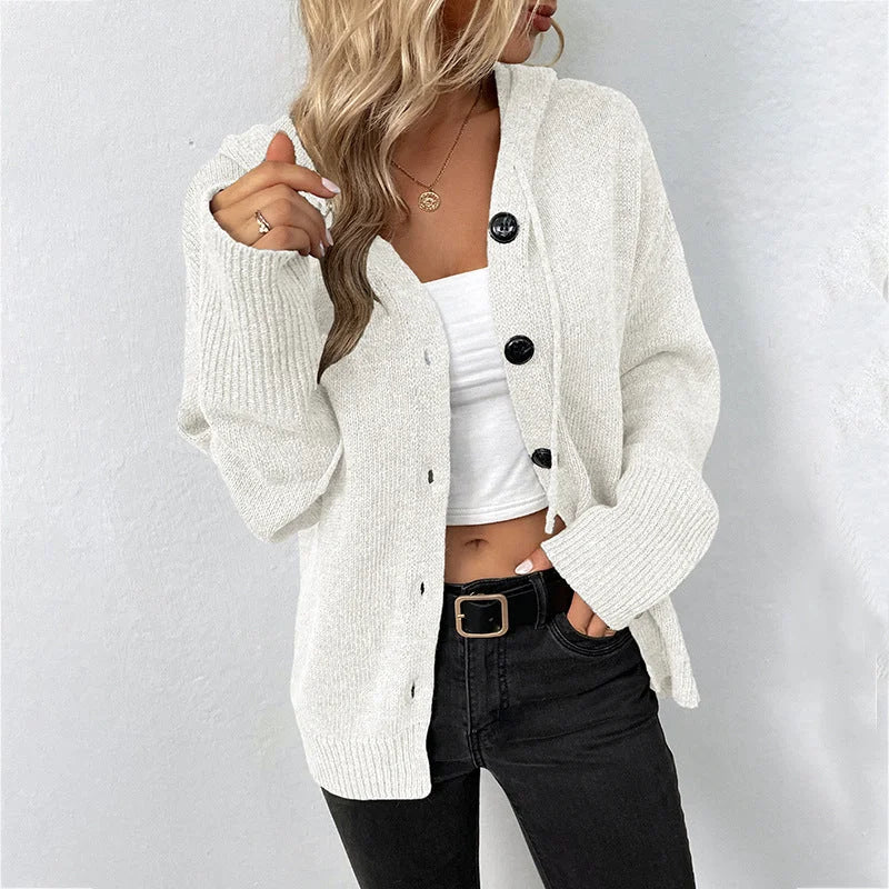 LionVII Hooded Sweater Women's Knitted  Coats -  - LionVII Professional Gear
