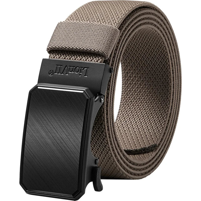 LionVII Ratchet Elastic Stretch Belts, 1 3/8' Belt for Men with Automatic Buckle for Men, Adjustable Trim to Fit 28-49' Waist - Make life enjoyble!
Elevate Your Style with LionVII
Upgrade your wardrobe with the LionVII Men's Ra - LionVII Professional Gear