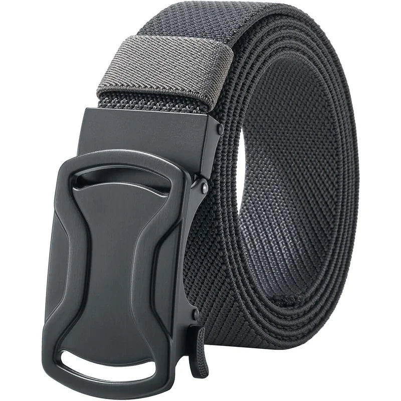 LionVII Elastic Ratchet Men Belts, 1 3/8' Stretch Belt with Automatic Buckle for Men, Adjustable Trim to Fit 28-49' Waist - Exquisite craftsmanship make it more valuable.
This ratchet elastic belt for men is durable comfor - LionVII Professional Gear