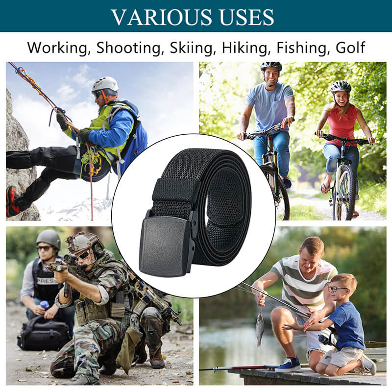 LionVII Men's Belts for various uses as working, shooting, skiing, hiking, fishing, golf